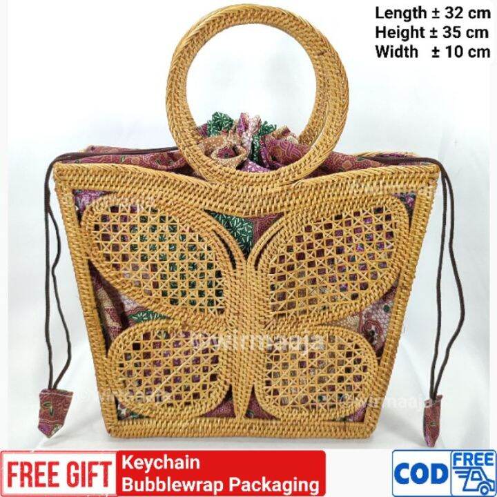 atte-bag-butterfly-model-bali-tote-ของแท้