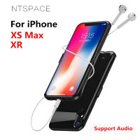 ฝาครอบ 11 Pro XS Max XR X XS กรณีแบตเตอรี่5200มิลลิแอมป์ชั่วโมงชาร์จแบบพกพาสำรองธนาคารอำนาจกรณี