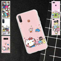 157GT Kitty and Friends โปร่งใส อ่อนนุ่ม เคสโทรศัพท์ หรับ OPPO Reno A16S A16 A91 Find x5 A53 A93 A56 A33 A78 A77S A53S A94 A17K A32 A95 A54 A54S A55 Pro