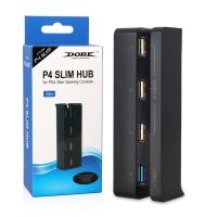 พอร์ต USB HUB 4-In-1ความเร็วสูงพิเศษ + พอร์ต USB 3.1 1พอร์ต + พอร์ต USB 2.0 3พอร์ตสำหรับคอนโซล PS4 4พอร์ตตัวควบคุมสีดำ