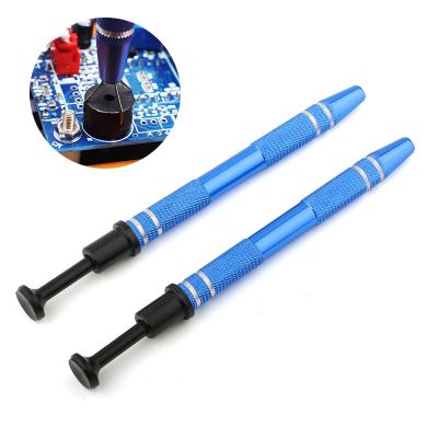 【CW】 New Component Grabber Extractor Pickup BGA Chip Picker Suck Repair Tools Metal Four Claw