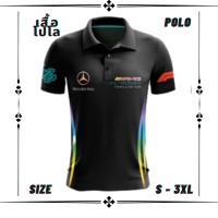 เสื้อโปโล Polo shirt เสื้อโปโลทำงาน พิมพ์ลายทั้งตัว รุ่น  S-2XL 1005 2023