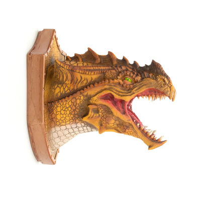 Dragon Legends Prop 3d Wall Mounted Dinosaur e Light Wall Art Sculpture Shape Statue Wall Art Home Decor Room Decoration