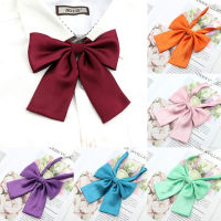 18สีผ้าไหมเก๋คอสวมโบว์ผูกสีทึบที่มีคุณภาพสูง Bowties Handiness ที่เรียบง่ายเสื้ออุปกรณ์เสริมผ้าผูกคอผีเสื้อผู้หญิง