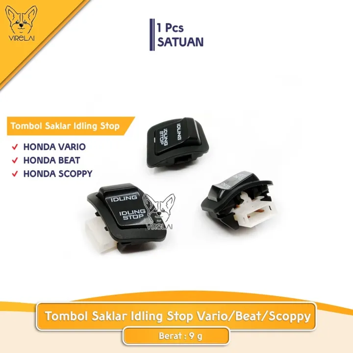 Idling Stop Switch Button Honda Vario Beat Scoopy Lazada PH