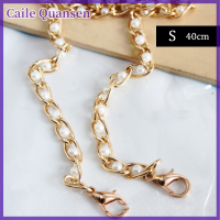 Caile 40-120cm Pearl BAG CHAIN เปลี่ยนสายคล้องไหล่กระเป๋า Handle Belt BAG Parts