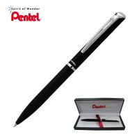 Pentel ปากกาโรลเลอร์ หมึกเจล เพนเทล Sterling Twist 0.7mm - ด้ามสีดำ