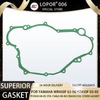 LOPOR Motorcycle Engine Crankcase Cover Gasket Seal For YFZ450 04-05 YZ450F 03-05 WR450F 03-06 YZ450 F WR450 YFZ YZ WR 450