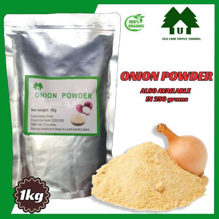 ONION POWDER 1kg/500g/250g with ziplock Lazada PH
