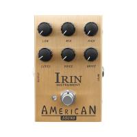 IRIN AN-34 American Sound AMP Simulator Electric Guitar Effects Pedal of FD 57 Deluxe Amplifier from Clean to Overdrive Effector