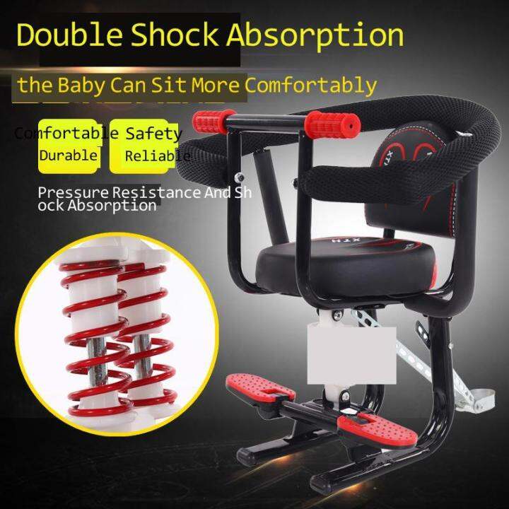 Electric car child seat front baby battery motorcycle scooter safety