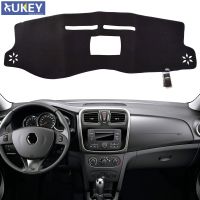 Xukey For Renault Dacia Logan 2 2013 - 2019 Renault Symbol 2012 - 2019 Left Hand Drive Car Dashboard Cover Dash Mat Dashmat Pad