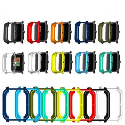TPU Soft Full Edge Protector Smartwatch Case Shell Frame For Amazfit BIP S/Lite/U/Pro GTS 2 Mini Watch Protective Bumper Cover Cases Cases