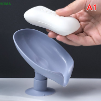 ?【Lowest price】HOMA Leaf Shape SOAP BOX ช่องระบายน้ำทิ้งกล่องอุปกรณ์ห้องน้ำอุปกรณ์ซักรีด