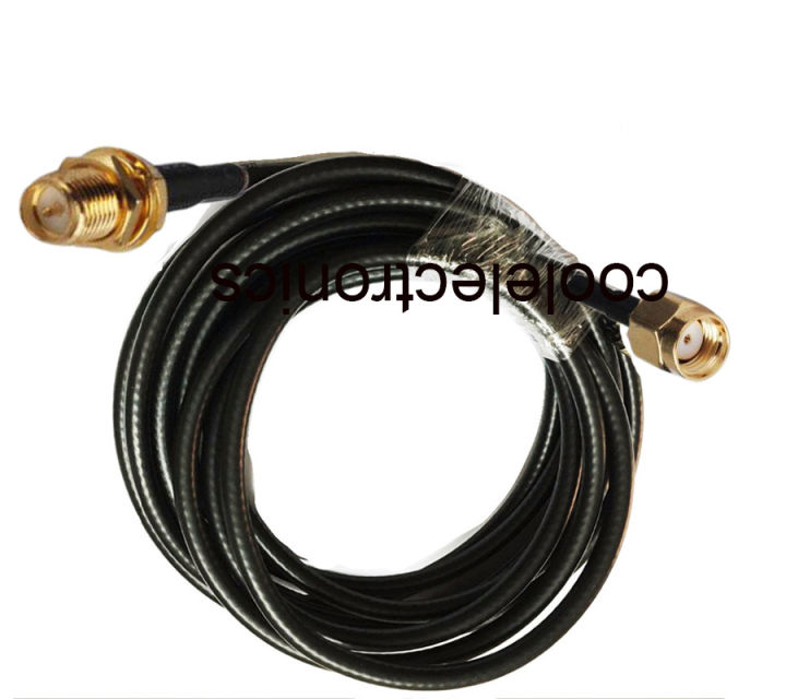 5D-FB RP-SMA Female to RP-SMA male connector 50-5 Coaxial Cable RF Adapter Coax Cable 50Ohm 50cm 1/2/3/5/10/15/20/30m