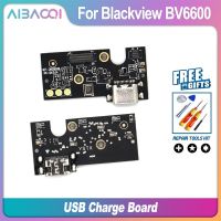 AiBaoQi แบรนด์ใหม่ USB Charge Board ชาร์จพอร์ตบอร์ดชิ้นส่วนสําหรับ Blackview BV6600 Phone