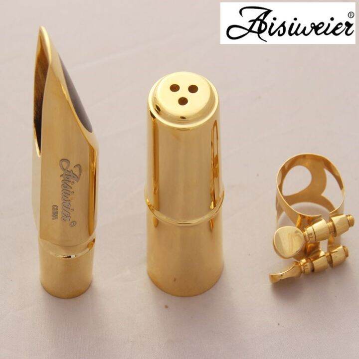Professional Aisiweier Tenor Soprano Alto Saxophone Metal Mouthpiece