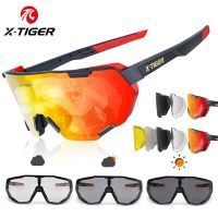 Photochromic Cycling Glasses Men Women Polarized Mountain Bicycle Sunglasses Sports Cycling Running Driving Fishing Glasses