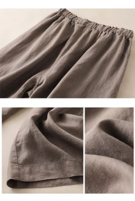 กางเกงจ็อกเกอร์ Swr-020สำหรับผู้หญิงกางเกงลำลองฤดูร้อนสีพื้นผูกโบว์กางเกงขายาวกางเกงขาม้าผูกโบว์