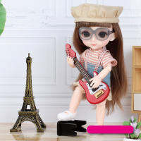 New Arrival 13 Moveable Jointed 16cm Dolls 112 Bjd Doll Dress Up with Clothes Shoes Glasses Dolls Toy for Girls Gift