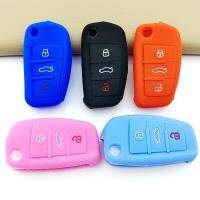 huawe 3 Buttons Remote Control Key Case Cover For Audi A3 8L 8P A4 B6 B7 B8 A6 C5 C6 4F RS3 Q3 Q7 TT 8V S3 Auto Accessories Shell