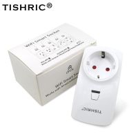 TISHRIC T30 16A WIFI Socket US/UK/FR/AU Plug Smart Socket Works with Amazon/Alexa/ Google Home Smart Life Ratchets Sockets