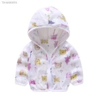 ❀☊ 2023 Cute Baby Girl Jacket Boy Hooded Coat Sunscreen Baby Boys Girls Long Sleeved Summer Sun Protection Kids Clothes Outwear