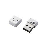 [ส่งตรงจากญี่ปุ่น] USB2.0อิเล็กทรอนิกส์ที่เก็บข้อมูล USB 16กิกะไบต์พร้อมสายคล้องขนาดเล็กฝาปิดหลุม MF-SU2B16GWHFF สีขาวของแท้100% Gratis Ongkir