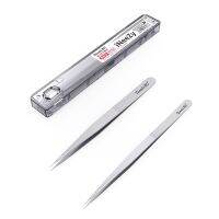 ♈ Qianli Ineezy Tweezers Hand Polished Non-Magnetic Stainless Steel Tweezer 0.1mm BGA Motherboard Micro Jump Repair Forceps