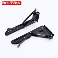 New 2pcs Triangle Folding Angle Bracket Heavy Support Adjustable Wall Mounted Bench Table Shelf Bracket Furniture Hardware