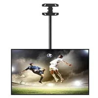 ขาแขวนทีวี TV Ceiling Mount Tilting  LCD, LED ขนาด 26-55 นิ้ว (แบบติดเพดาน, ปรับก้มได้, หมุนได้) (Black)(1855)