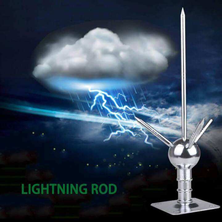 1m Lightning Rod lightning arrestor Household copper lightning rod