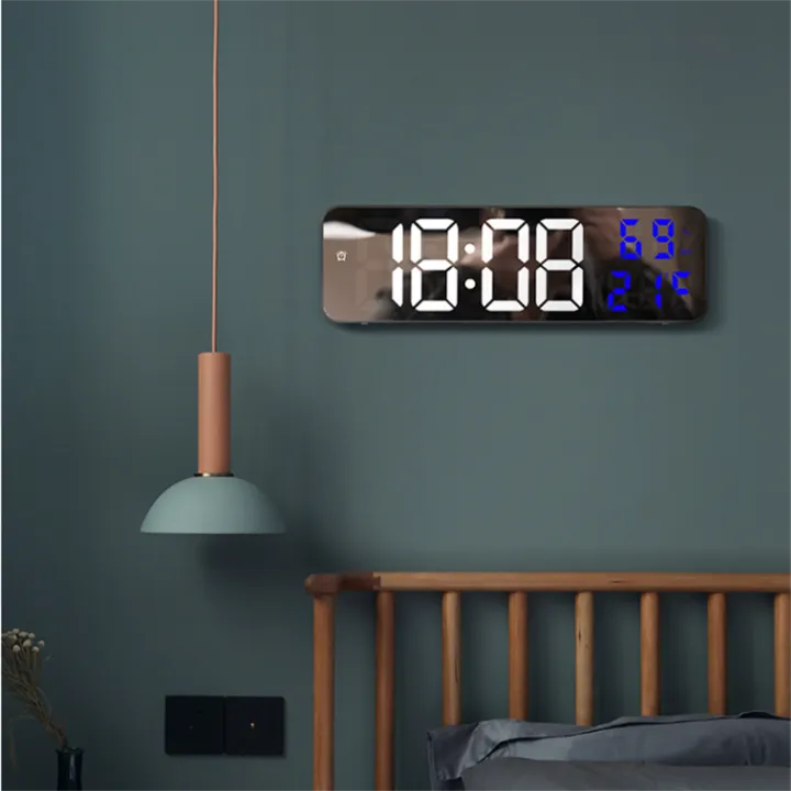 alarm-clock-with-large-screen-display-alarm-clock-with-temperature-and-humidity-electronic-alarm-clock-temperature-and-humidity-display-mirror-design
