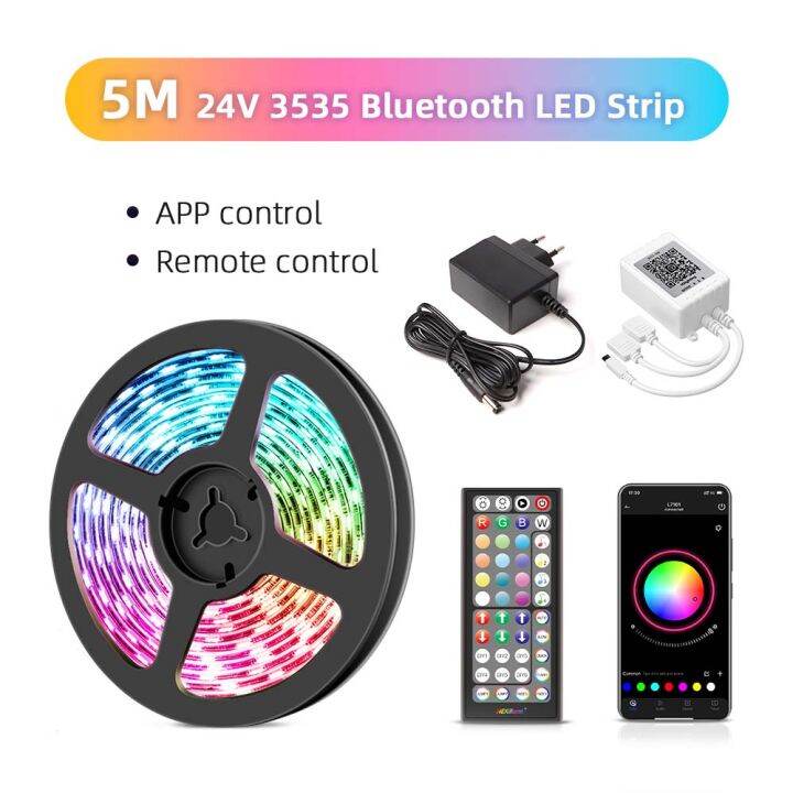 colorrgb-led-strip-light-5m-30m-rgb-5050-flexible-ribbon-diy-led-light-strip-phone-app-bluetooth-16millon-colors