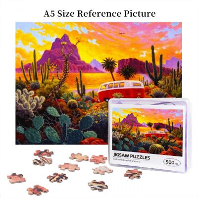 The Baja Trail Wooden Jigsaw Puzzle 500 Pieces Educational Toy Painting Art Decor Decompression toys 500pcs