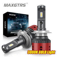 2X High LPW Mini Type LED Car Headlight Bulbs H4 H7 H11/H8 H1 9005 9006 72W/set 3000K Auto Headlamp Fog Light