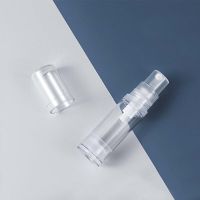 Multi-purpose Emulsion Spray Transparent Airless Pump Vacuum Container Plastic Cosmetic Bottle Refillable Bottles 5ml/10ml/15ml Travel Size Bottles Co