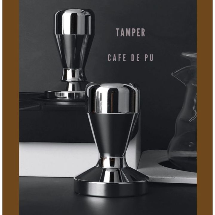 tamper-coffee-แทมเปอร์-ที่กดกาแฟ-ขนาด-51-53-58-mm-ที่อัดกาแฟเครื่องชงกาแฟสด-snless-steel-coffee-tamper