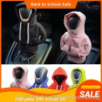 hyf♟▤ Hoodie Car Shift Lever Cover Change Sweatshirt Gearshift Knob Sweater Decorations