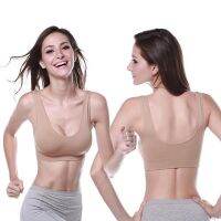 day6 Women Single Layer Without Sponge Pad Yoga Vest Seamless Fitness Sports Gym Underwear