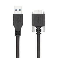 Usb ตัวผู้3.0แบบเปลี่ยนเป็น Usb เพศผู้3.0 B พร้อมสกรูแผ่นสำหรับติดตั้งสายยาว5ม. สำหรับโทรศัพท์มือถือฮาร์ดดิสก์