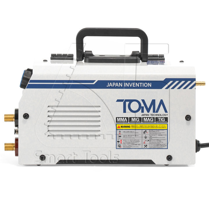 toma-japan-ตู้เชื่อม-mig-ตู้เชื่อมไฟฟ้า-4-ระบบ-4-in-1-รุ่น-ltg-655s-มีหน้าจอแสดงกระแสไฟ-เครื่องเชื่อม-ต่อแก๊ส-co2-ได้-เชื่อมสแตนเลส-พร้อมระบบ-flux-cored-mig-mag-tig-lift-และ-mma-แถมฟรี-ลวดเชื่อมฟลักซ์