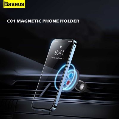 Baseus C01 ที่วางโทรศัพท์ แบบแม่เหล็ก ข้อต่อบอลหมุนได้ 360 องศา