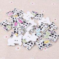 【YF】✠  accessories for childrens clothes Cartoon Buttons Round Accessories Decoration20x27mm20pcs