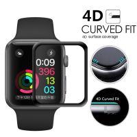 【ซื้อ 2 แถม 3】ฟิล์มกระจกนิรภัย 9H สำหรับ Apple Watch Series 8 Ultra 7 6 5 4 SE 3 2 1 กระจกป้องกันหน้าจอโค้งสำหรับ iWatch 49mm/41mm/45mm/38mm/40mm/42mm/44mm