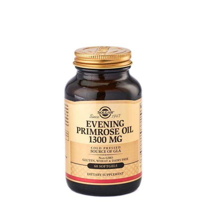 Solgar Evening Primrose Oil 1,300mg 60 Softgels Lazada PH