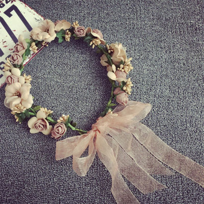 Bohemian Headband Wedding Party Hair Wreath Garland Hair Wreath Garland Flower Crown Flower Headband