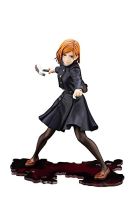 หุ่นฟิกเกอร์100% Jujutsu Kaisen Kugizaki Nobara 1/8ทำสีดำสนิทผลิตจาก PVC PP939