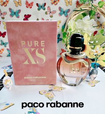 Paco Rabanne Pure XS for Her Eau de Parfum 80 ml.  ( กล่องขาย ไม่ซีล )