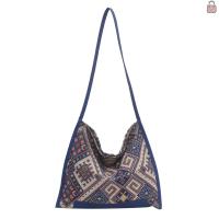 Yunnan Ethnic Style Woven Portable Shoulder Bag Canvas Braided Handbags